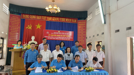 Công đoàn VNSTEEL chuyển giao thành công 4 CĐCS về Công đoàn Công Thương Việt Nam