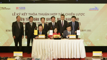 T&T Group - SHB: Hợp tác chiến lược với Vietnam Airlines và Tổng công ty Đường sắt Việt Nam