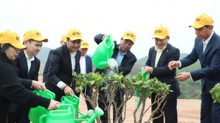 T&T Group phát động trồng cây phủ xanh 16 ha dự án sân golf tại tỉnh Phú Thọ