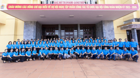 Công đoàn VNSTEEL: Tập huấn công tác tổ chức đại hội công đoàn nhiệm kỳ 2023 - 2028