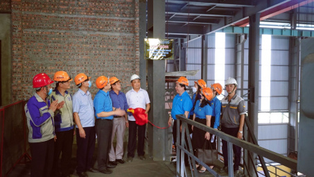Công đoàn VNSTEEL: Thưởng 15 triệu cho công trình hiệu chỉnh, sấy lò, sản xuất thử dây chuyền sản xuất ferosilic 12.000 tấn/năm