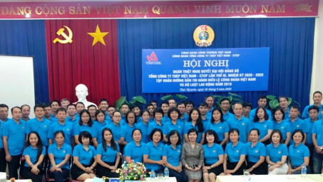 Công đoàn Tổng công ty Thép Việt Nam: Quán triệt Nghị quyết Đại hội Đảng bộ Tổng công ty nhiệm kỳ 2020- 2025