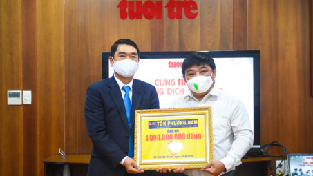 Tiếp tục ủng hộ 1 tỷ đồng cho chống dịch miền Trung, nghĩa cử của Tôn Phương Nam thật đáng quý