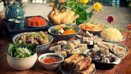 Những món ăn không thể thiếu trong mâm cỗ cúng Rằm Tháng Giêng