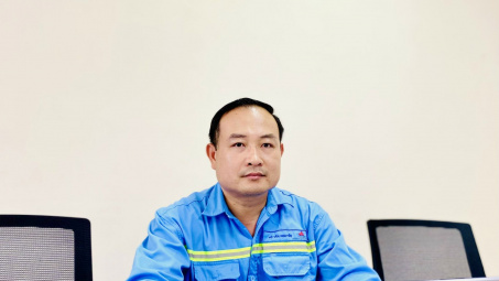 Chủ tịch Công đoàn Tấm lá Phú Mỹ - VNSTEEL Võ Văn Nguyên: Khi “đất đã hóa tâm hồn”*