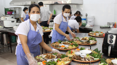 NatSteelVina: Khánh thành nhà ăn ca tự chọn