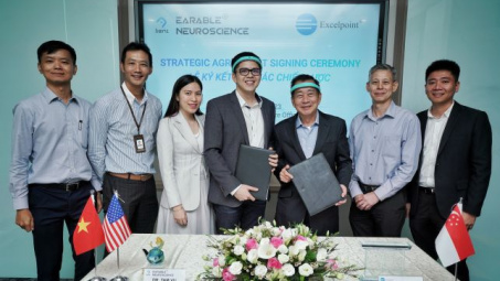 Earable® Neuroscience công bố hợp tác chiến lược cùng Excelpoint Technology thúc đẩy thương mại hoá toàn cầu Vòng đeo thông minh giúp ngủ ngon FRENZ™ Brainband