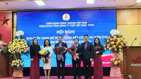 Công đoàn Tổng công ty Thép Việt Nam – CTCP: Một phần tư thế kỷ với sứ mệnh đồng hành cùng người lao động