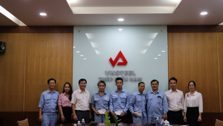 Tháng Công nhân ở Thép Miền Nam: Vui trong mỗi ngày vào ca