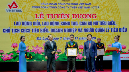 Thép Miền Nam: Doanh nghiệp có tầm, người lao động yên tâm