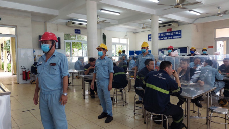 Bếp ăn ca của Thép Miền Nam - VNSTEEL: Luôn đỏ lửa trong những ngày Covid