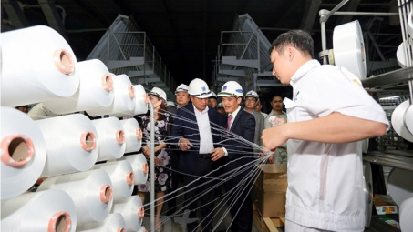 Xơ sợi Đình Vũ: Tiến bước vững chắc trên chặng đường vận hành trở lại