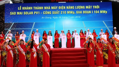 Sao Mai Solar PV1 thiết lập nhiều kỷ lục chưa từng có