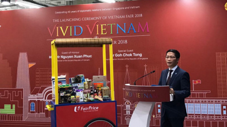 Khai mạc Tuần lễ hàng Việt Nam tại Singapore