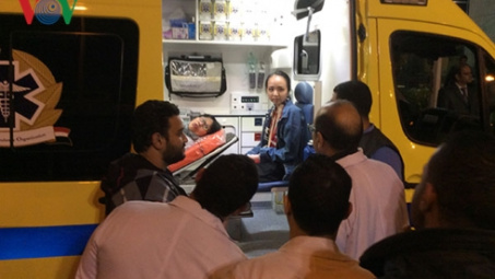 Vụ tấn công khủng bố ở Ai Cập: 16h30 chiều nay 9 công dân Việt Nam về nước