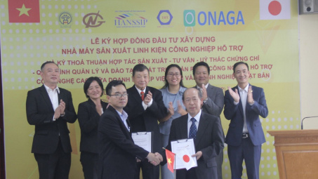 Hợp tác đầu tư đẩy mạnh phát triển công nghiệp hỗ trợ Hà Nội