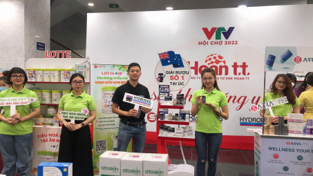 Công ty Hoan TT tham gia giới thiệu sản phẩm tại Hội chợ VTV 2022