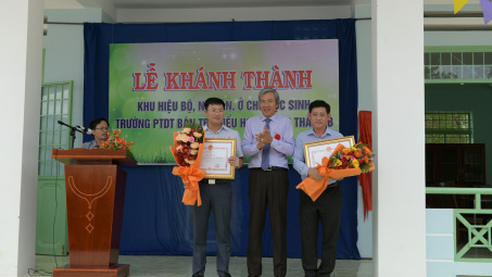 Vinataba: Khánh thành công trình xây dựng giai đoạn 2, Trường Tiểu học Phước Thành B