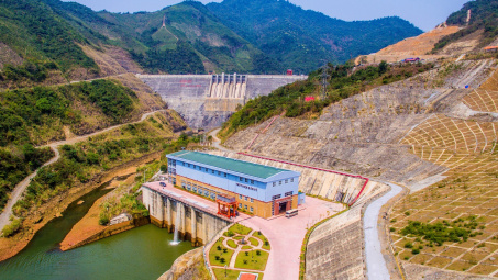 Hồ Thủy điện Bản Vẽ đã cắt hoàn toàn đợt lũ lớn có tần suất 20 năm mới xuất hiện