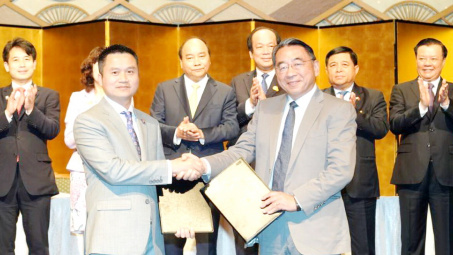 Thủ tướng Nguyễn Xuân Phúc chứng kiến lễ ký MOU giữa Tập đoàn Xăng dầu Việt Nam và Tập đoàn JXTG, JCCP