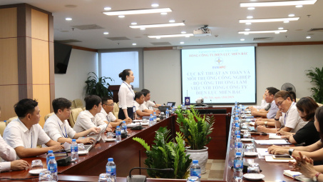 Bộ Công Thương kiểm tra công tác an toàn vệ sinh tại EVNNPC