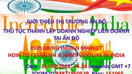Cơ hội tìm hiểu về thủ tục thành lập doanh nghiệp liên doanh tại Ấn Độ