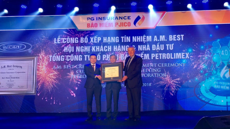 Ngày 15/11/2018 l Sự kiện và Con số Công Thương: PJICO được A.M. Best xếp hạng B+