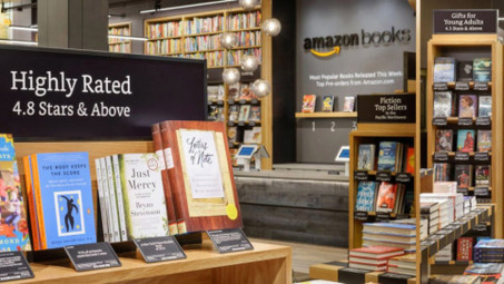 Amazon mở rộng chuỗi Amazon Books và Amazon 4 sao