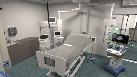 Siemens hợp tác với Tập đoàn Toutenkamion chế tạo buồng điều trị tích cực di động cho bệnh viện