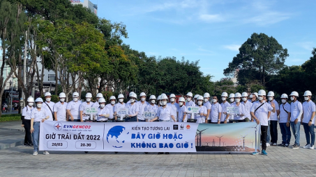 Nhiệt điện Cần Thơ: Lan tỏa thông điệp tiết kiệm năng lượng, bảo vệ môi trường Giờ trái đất năm 2022