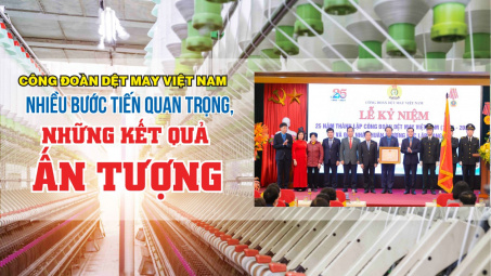 Công đoàn Dệt May Việt Nam: Những kết quả ấn tượng