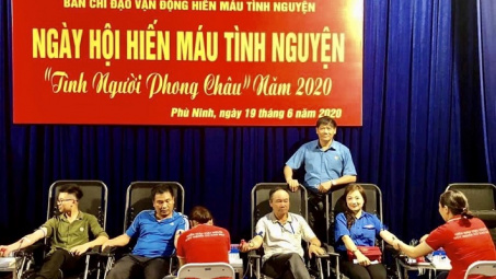 Người VINAPACO sôi nổi hưởng ứng Ngày hội hiến máu