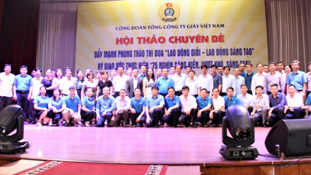 Công đoàn Vinapaco phát động ký giao ước hưởng ứng chương trình “75 nghìn sáng kiến; vượt khó, phát triển”