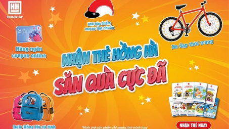 Văn phòng phẩm Hồng Hà khuyến mại lớn trước thềm năm học mới
