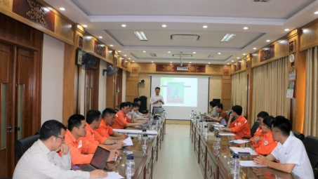 Thủy điện Trung Sơn tăng cường kiến thức, kỹ năng an toàn vệ sinh lao động