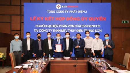 EVNGENCO2 ký kết hợp đồng ủy quyền Người đại diện phần vốn tại các công ty con