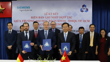 Siemens hợp tác cùng Đại học Bách khoa TP.HCM phát triển Phòng Thí Nghiệm Công Nghiệp 4.0