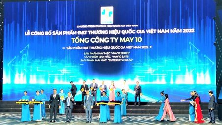 May 10 nhận Giải thưởng Thương hiệu Quốc gia lần thứ 6