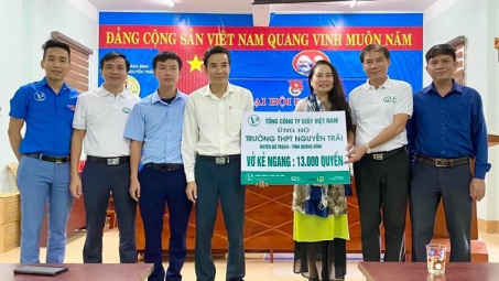 Vinapaco ấm áp sẻ chia với miền Trung