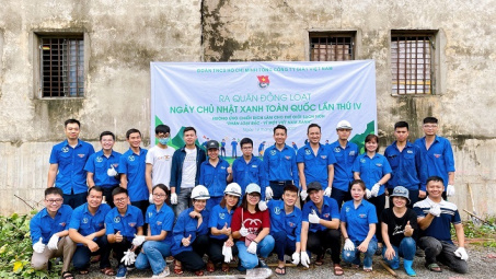 Tuổi trẻ thanh niên VINAPACO: Lan tỏa thông điệp bảo vệ môi trường