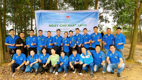 Đoàn Thanh niên VINAPACO thiết thực bảo vệ môi trường hưởng ứng "Ngày chủ nhật xanh"