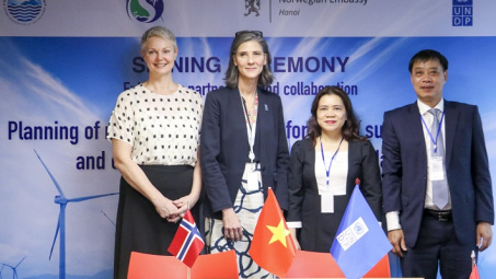 Nguồn lực quốc tế hỗ trợ Việt Nam quy hoạch quốc gia không gian biển