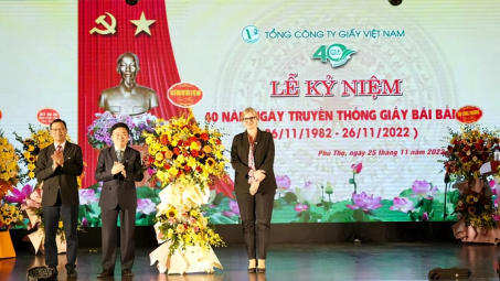 VINAPACO - Giấy Bãi Bằng hướng đến phát triển thành đơn vị tầm cỡ khu vực