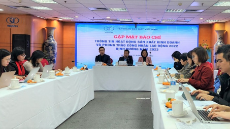 Vinatex: Năm 2022, lợi nhuận hợp nhất vượt 14,6% kế hoạch