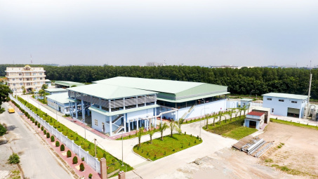 Nhà máy xử lý nước thải Dĩ An đạt chuẩn A đi vào hoạt động