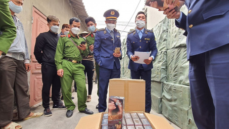 Hưng Yên: Thu giữ hơn 10 nghìn sản phẩm có dấu hiệu giả mạo nhãn hiệu Sin Hair