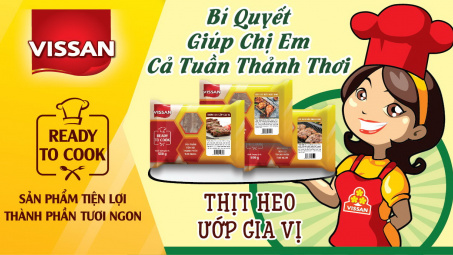 VISSAN bật mí bí quyết giúp chị em cả tuần thảnh thơi