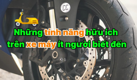 Những tính năng hữu ích trên xe máy ít người biết đến