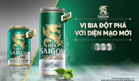 Bia Saigon Special mới với công nghệ ủ bia đặc biệt “dry hopping”