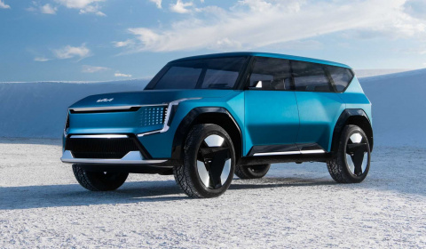 Kia EV9 Concept - Mẫu SUV full-size mang thiết kế không tưởng